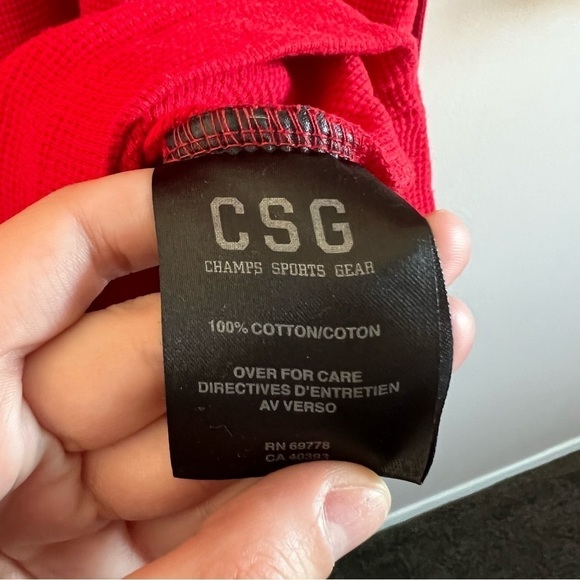 Champs Spart Ger | Red Long Sleeve Shirt - Picture 4 of 4